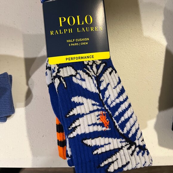 Polo Ralph Lauren 3-pk Crew Socks - Picture 3 of 5